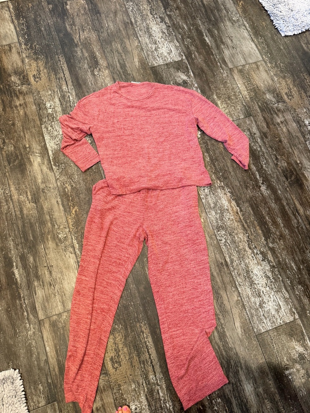 Women’s  Red Two-Piece Pajama Set